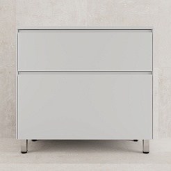 Style Line Тумба с раковиной Лима 90 Plus эмаль белая матовая – фотография-4